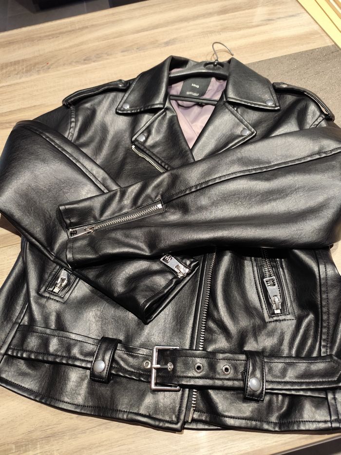 Perfecto en simili cuir - photo numéro 4