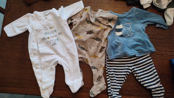 Lot de 3 pyjamas hiver garçon 3 mois