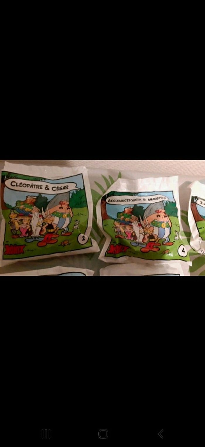 #lot 8 figurines Astérix McDonald 2019 - photo numéro 2