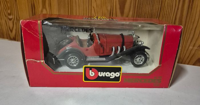 Bburago voiture miniature Mercedes SSK rouge (1928) 1/24 - photo numéro 2