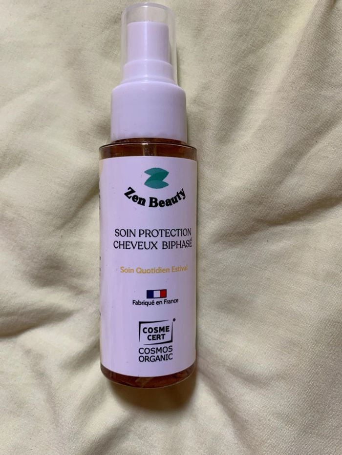 Soin protection cheveux biphasé