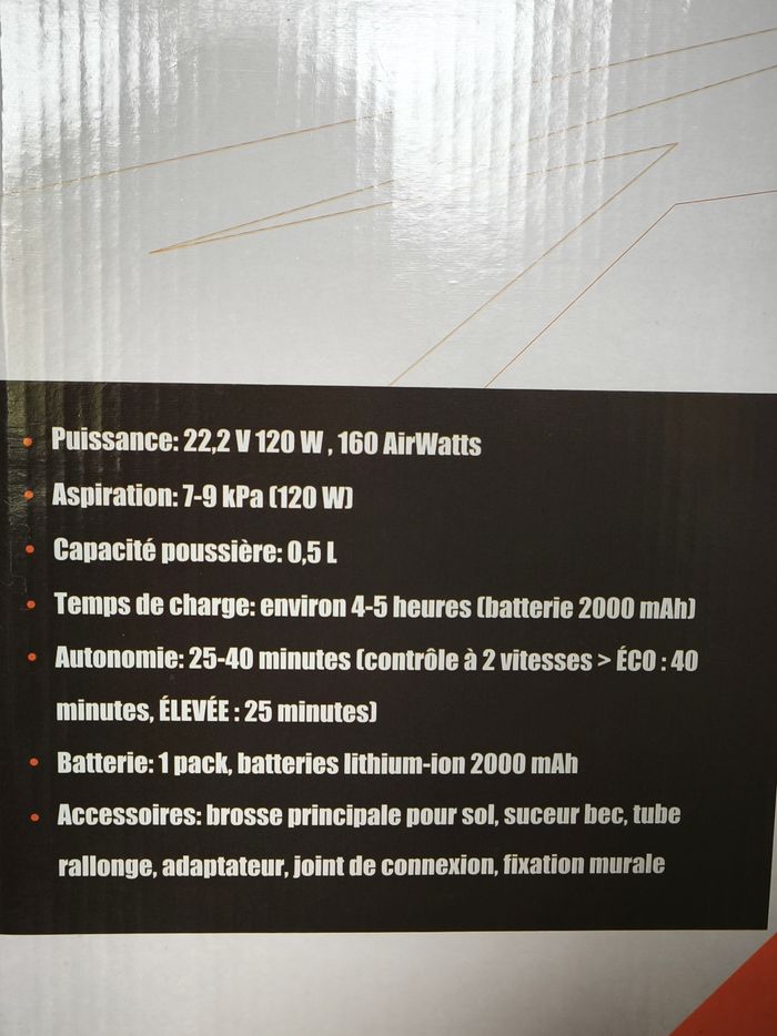 Aspirateur balai - photo numéro 3