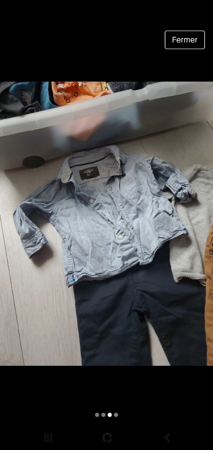 Lot 2 tenue 6 mois h&m zara - photo numéro 3