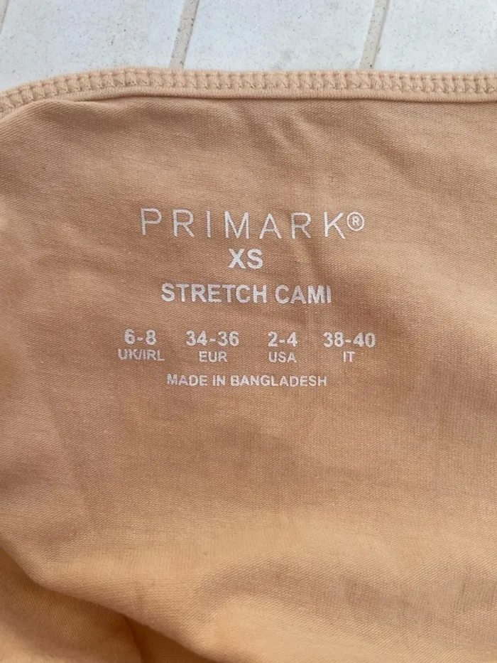 Débardeur beige/orangé - photo numéro 3