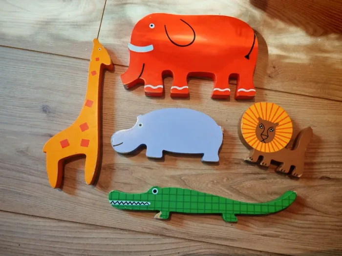 Animaux en bois