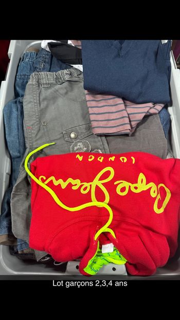 Lot habits garçons 2,3,4 ans
