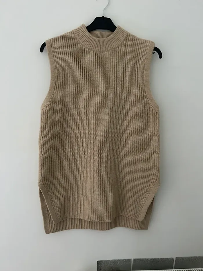 Pull sans manches