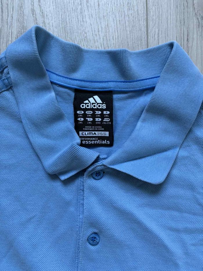 Polo bleu clair Adidas XXL - photo numéro 6