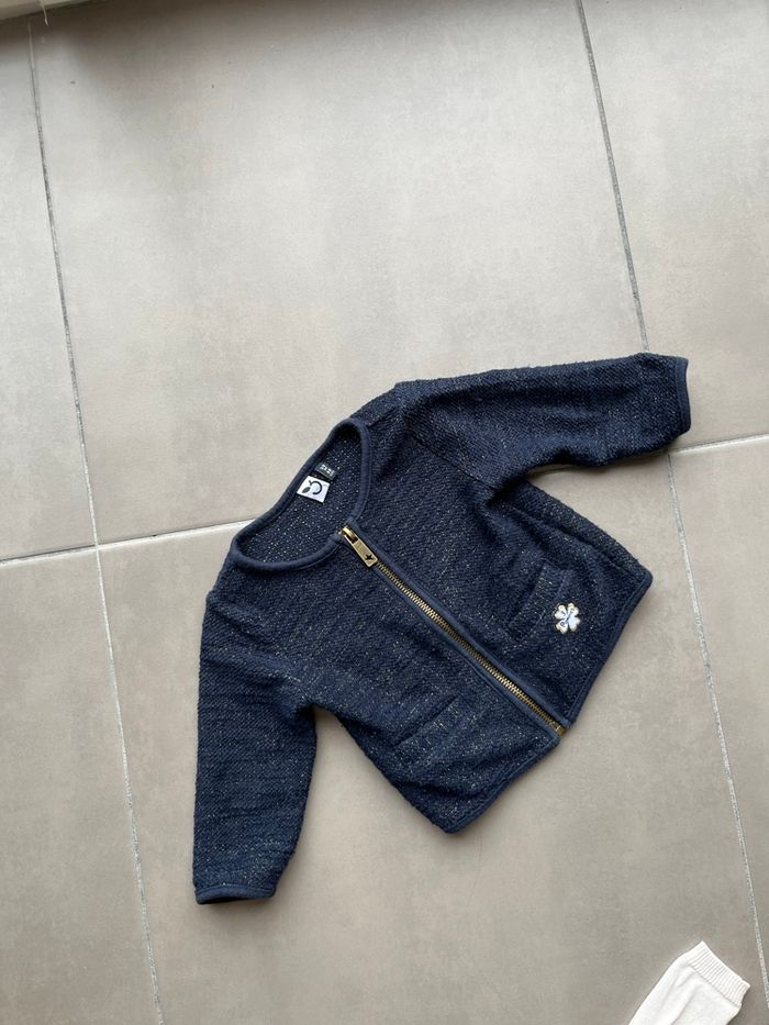 Lot de 3 gilets bébé 6 mois fille - photo numéro 3