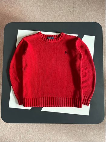 Pull rouge Ralph Lauren