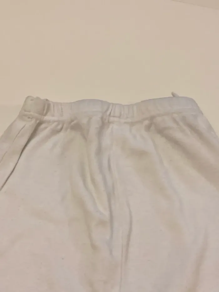 Pantalon blanc avec pieds 6 mois mixte - photo numéro 4