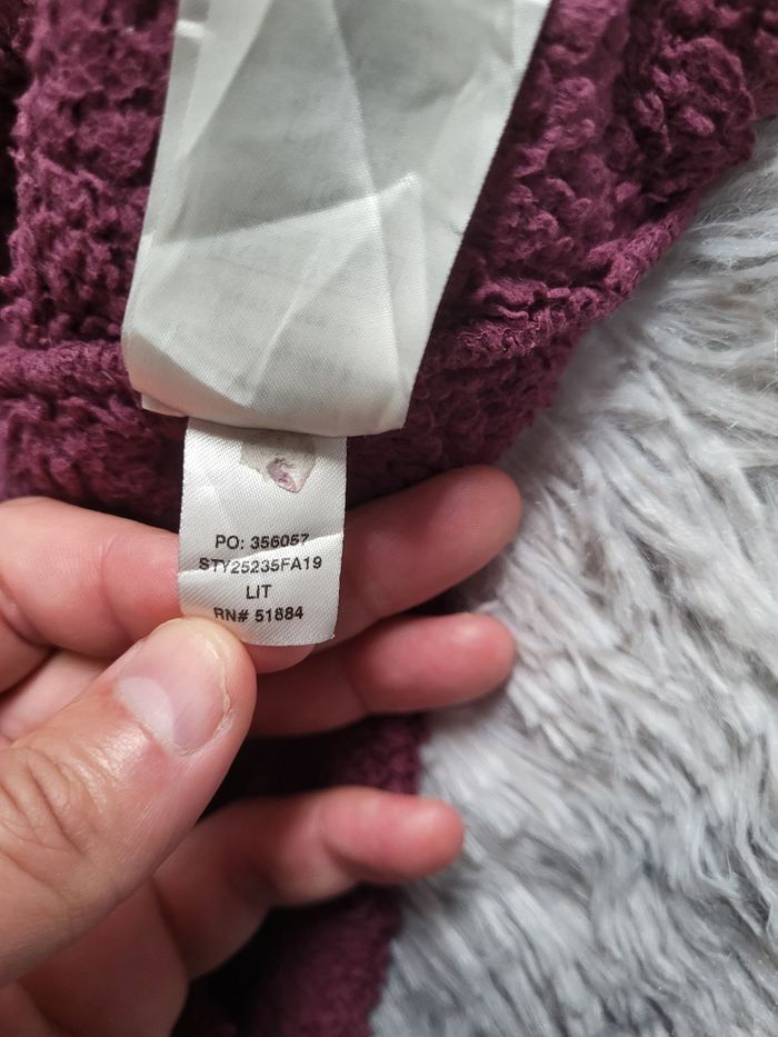 🔥 Patagonia Los Gatos 1/4 Zip – Femme S – Bordeaux/Prune - photo numéro 3