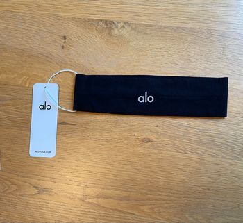 bandeau sport | alo yoga | noir 