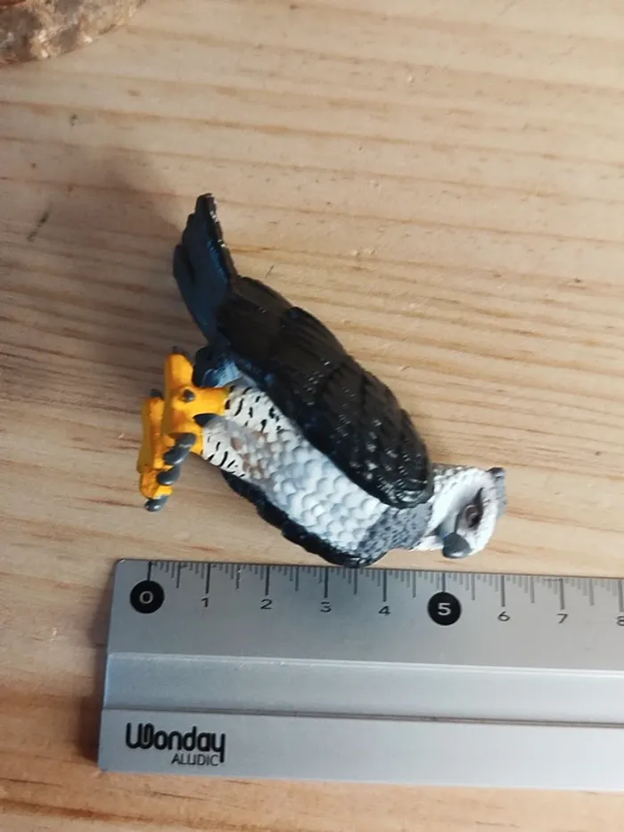 Schleich hibou Harpie féroce Figurine animal de la forêt - photo numéro 5