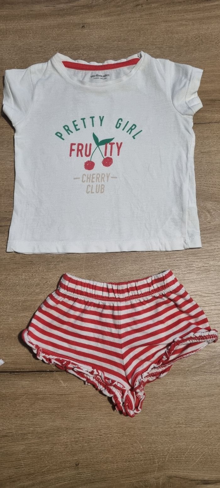 Pyjama 2 pièces été 24 mois 🍒 - photo numéro 3