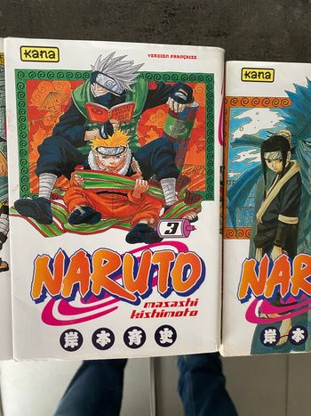 Lot Naruto tomes 1 à 4