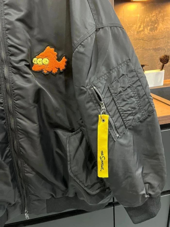 Veste bomber oversized The Simpsons x H&M - photo numéro 2