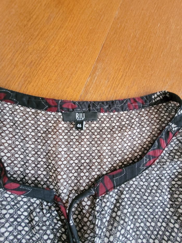 Blouse manches longues Jacqueline Riu T46 - photo numéro 6