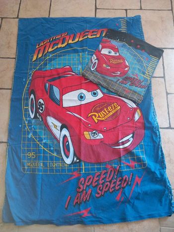 Parure lit flanelle cars