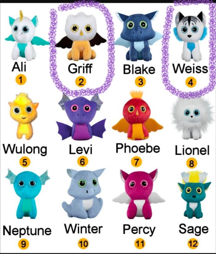 Lot de 3 peluches Ty - photo numéro 2