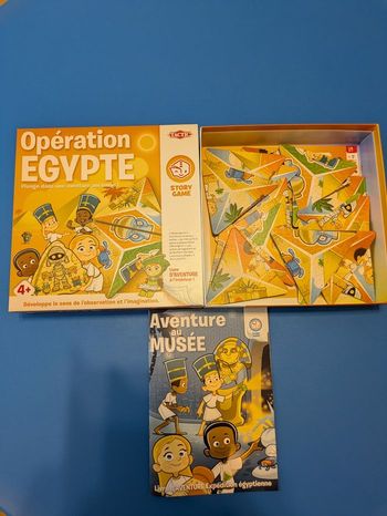 Jeu story game "Opération Egypte"