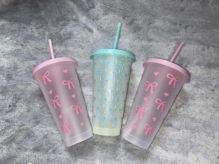 Grand gobelet à paille noeud - photo numéro 2