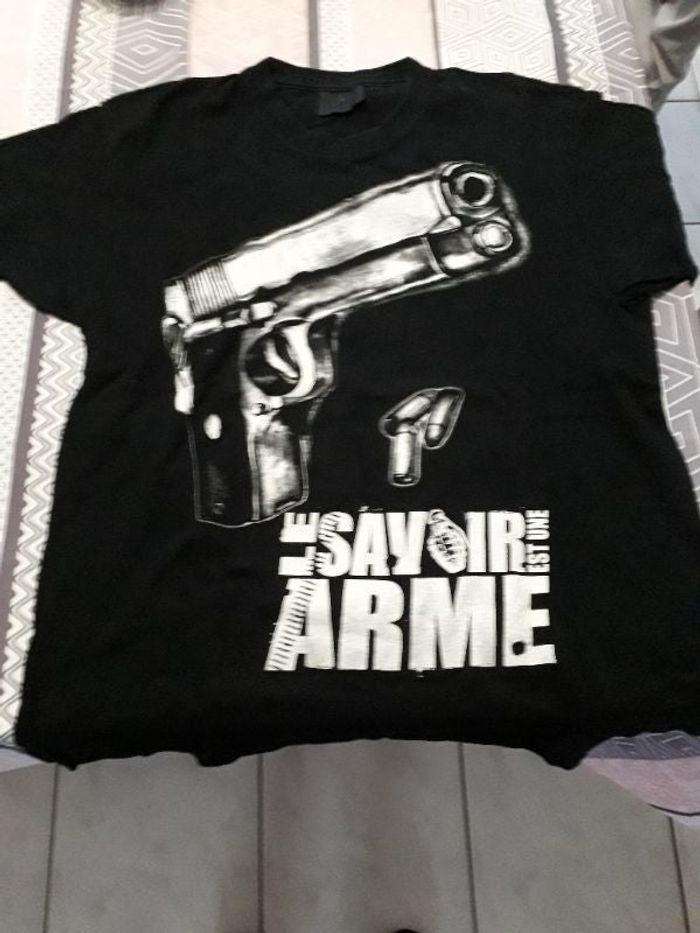 Tee-shirt homme noir