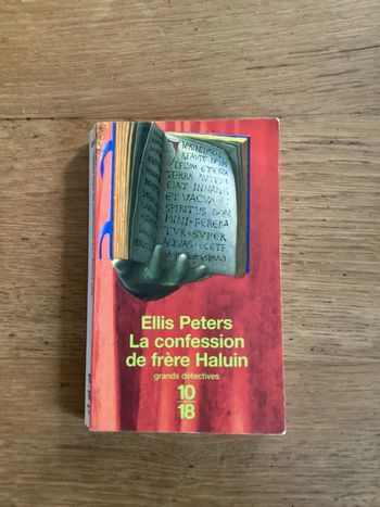 Livre « la confession de frère Haluin »