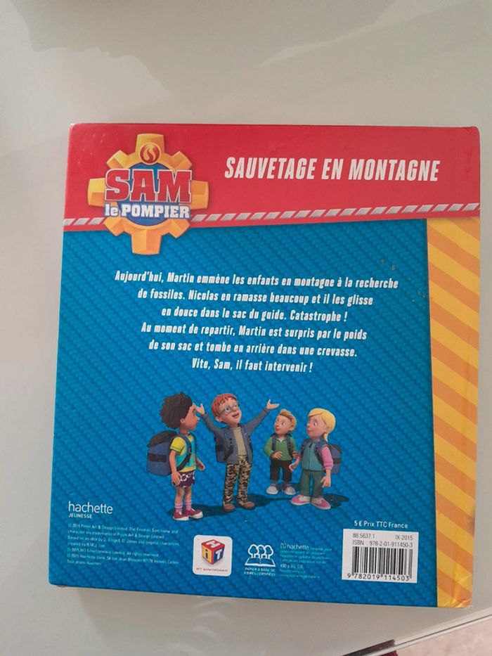 Livre sam le pompier - photo numéro 2