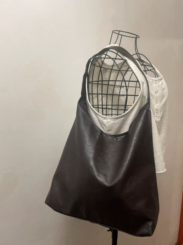 Sac fourre-tout marron - photo numéro 10