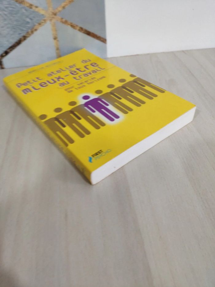 Livre grand format petit atelier du mieux être travail pour salariés tous horizons Milletre psycho - photo numéro 4