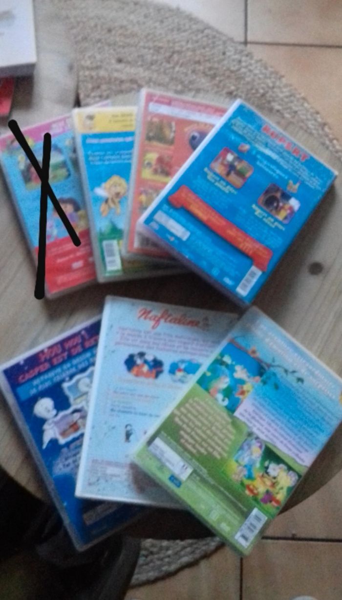 Dvds Maya & Mon petit poney & Naftaline & Casper & Rupert & Marie la fourmi - photo numéro 2