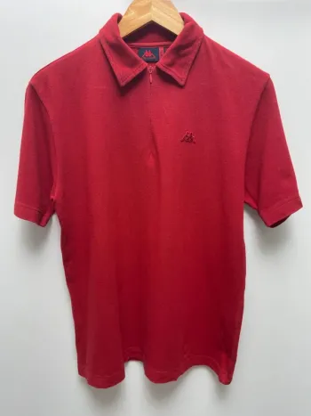 Polo Kappa quarter zip red Mens S