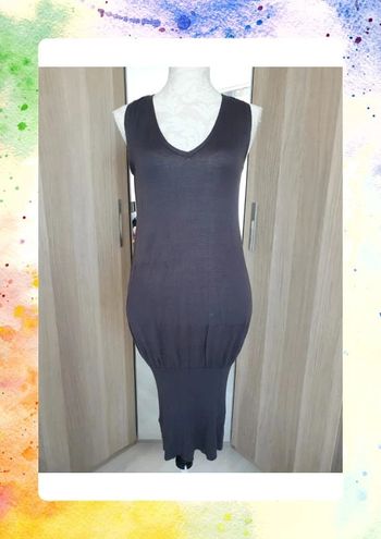 Robe grise mango suit taille M 38