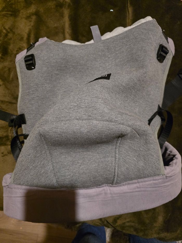 Porte-bébé Hoodie Carrier Gris - photo numéro 2