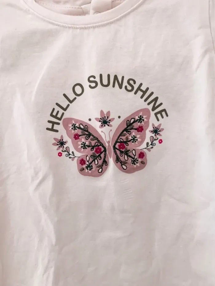 🦋 T-shirt OBAÏBI – 6 mois - photo numéro 2