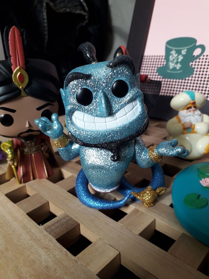Funko Pop lot de 3c Disney Aladdin dont 1 Movie Moments , Jafar , Genie + 3 figurines Macdo - photo numéro 7