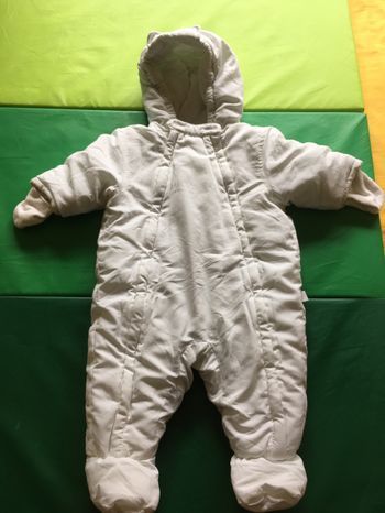 Combinaison d’hiver blanche Natalys