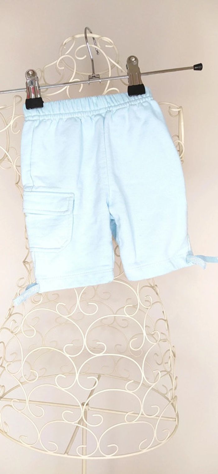 Pantalon turquoise 1 mois