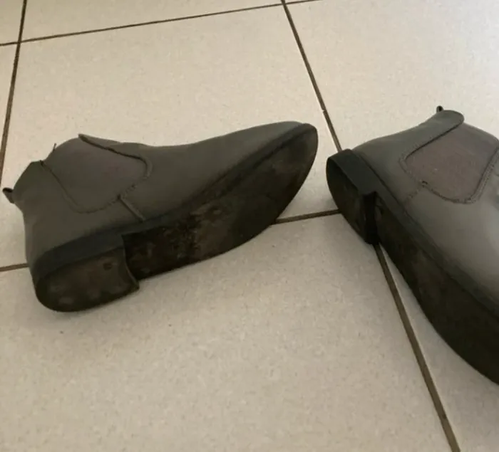 Bottine femme 37 Tissaia grise automne - photo numéro 3