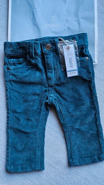 Pantalon velour jacadi