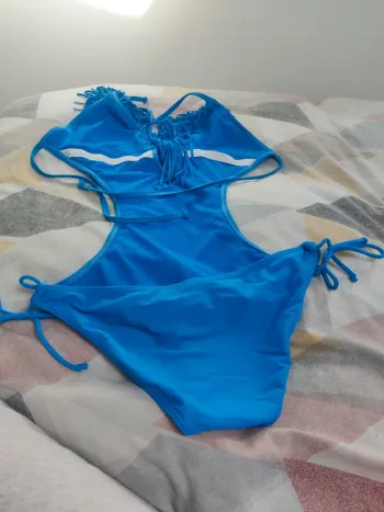Maillot de bain bleu