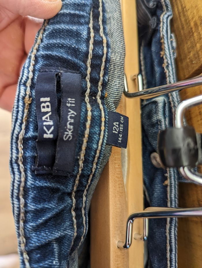 Jeans bleu Kiabi enfant 12ans - photo numéro 3
