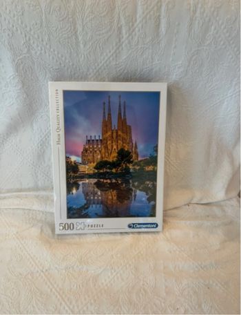 Puzzle 500 pièces - sagrada familia