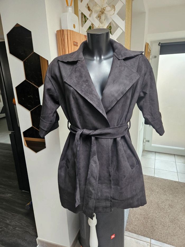 Noemie & Co veste noir en daim XL
