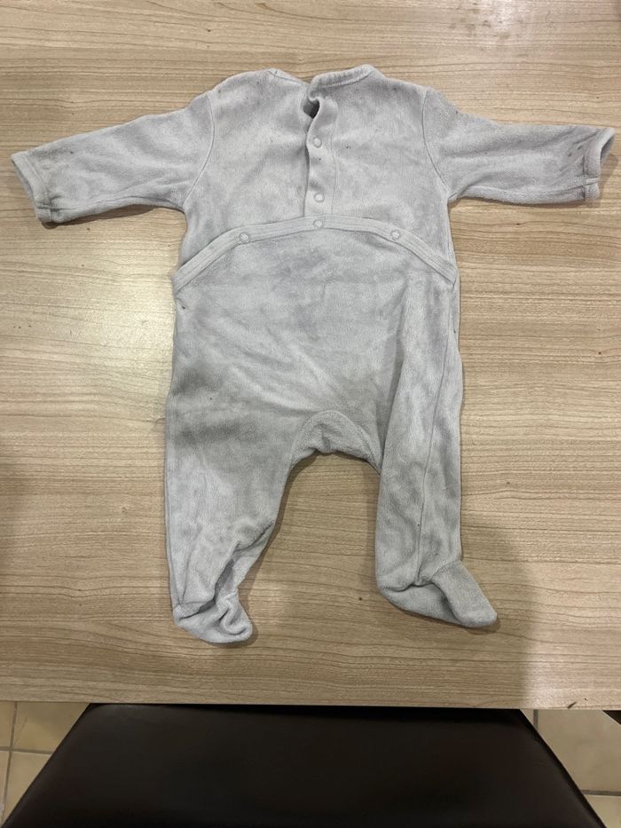 Pyjama pression gris - photo numéro 2