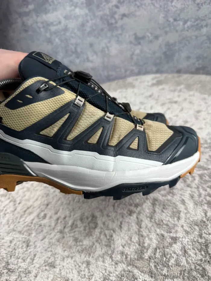 Salomon X Ultra 360 Gore-Tex - White & Beige & Blue - photo numéro 16