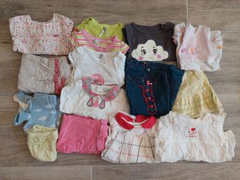 Lot printemps été fille 3 mois (16 articles)