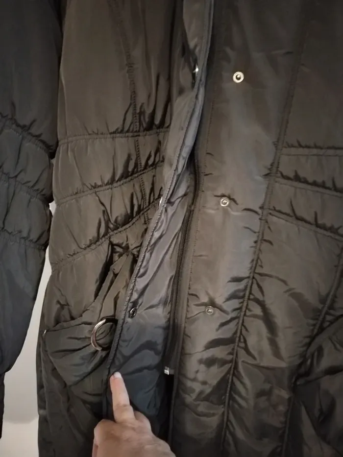 Manteau gris taille 48 - photo numéro 7
