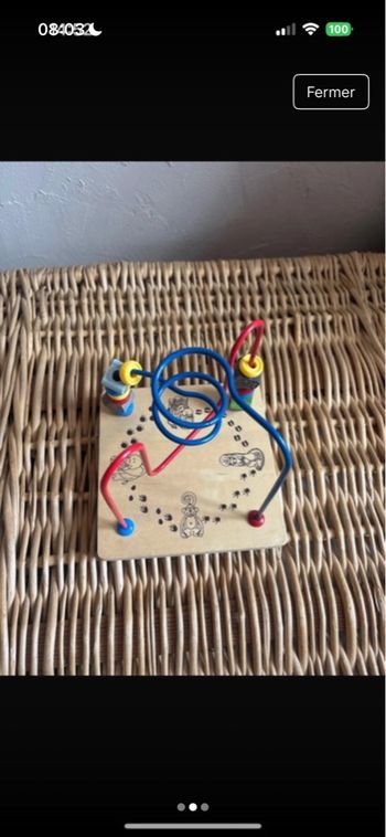 Boulier en bois en très bon état